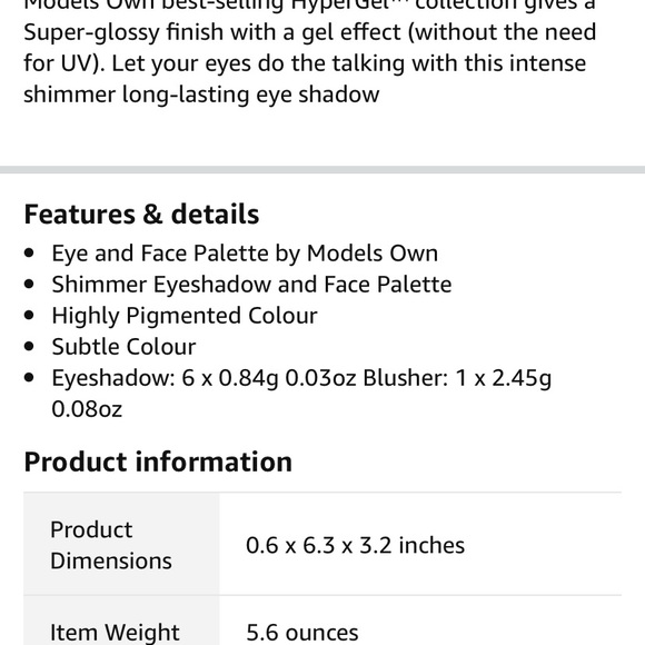 Models Own P.M. Kit - Picture 3 of 5